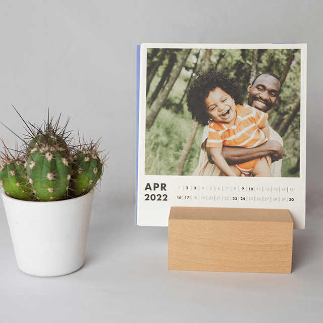 Woodblock Photo Calendar